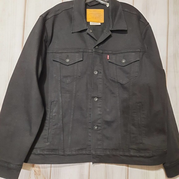 Levi's Other - Levi's jean jacket  Means Extra Large Black gorpcore chores